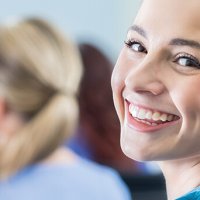 etudiante_infirmiere_souriante Etudiante souriante